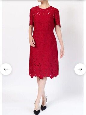 DVF Red Desire Alma Dress